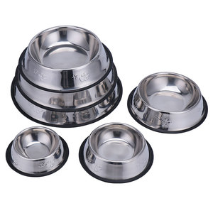 Acciaio inossidabile <span class=keywords><strong>per</strong></span> cani/ciotole <span class=keywords><strong>per</strong></span> animali domestici/<span class=keywords><strong>ciotola</strong></span> <span class=keywords><strong>per</strong></span> <span class=keywords><strong>gatti</strong></span> con Base in gomma antiscivolo - Product Image 2