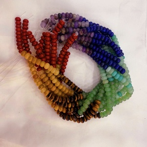 Hui Rui 5*8mm Rondelle <strong>Stone</strong> <strong>Beads</strong> Natural <strong>Stone</strong> 7 Chakra Healing <strong>Beads</strong> Diy Necklace Loose Abacus <strong>Stone</strong> <strong>Beads</strong> for Diy - Product Image 4