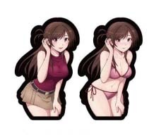 Waifu Anime Motion <span class=keywords><strong>Sticker</strong></span> Waifu <span class=keywords><strong>Girl</strong></span> 3D Motion <span class=keywords><strong>Car</strong></span> <span class=keywords><strong>Sticker</strong></span> de chicas sexy - Product Image 5