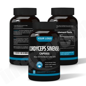Cápsulas de Cordyceps Ausreson, Extracto de Sinensis, Extracto Herbal, Vitaminas, Suplemento OEM, No Apto para Recién Nacidos - Product Image 3