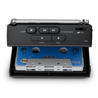 Nouvelle technologie Mise à jour Cassette vers MP3 Convertisseur Lecteur de Cassette Compact Multifonction Cassette enregistreur radio lecteur de bande