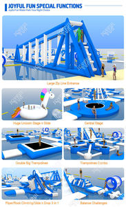 <span class=keywords><strong>Parque</strong></span> Acuático inflable JOYFUL FUN, tobogán de agua de <span class=keywords><strong>mar</strong></span> - Product Image 2