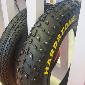 Pneu d'hiver antidérapant HARDSTONE 20x4.0 26x4.0 avec crampons métalliques pour vélo et vélo électrique à pneus larges - Product Image 2