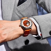 Montre automatique mécanique pour homme PAGANI DESIGN PD-YS015, nouvelle montre de luxe à tourbillon, chiffres romains, mode et loisirs, verre saphir NH39