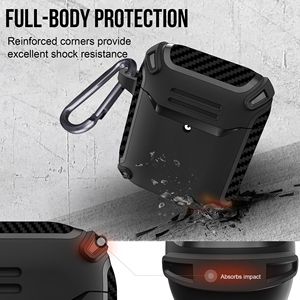 Funda de silicona suave para auriculares 2021 para la segunda y tercera generación de auriculares de silicona <span class=keywords><strong>Pro</strong></span>, funda de aire a prueba de golpes con gancho para <span class=keywords><strong>airpods</strong></span> 4 - Product Image 5