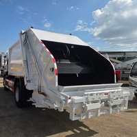 Camion Compacteur de Déchets Foton 4x2 de 14 Mètres Cubes, Chargeur Arrière de 12 Tonnes, Compresseur de Déchets pour le Transport des Déchets, Vente Directe Usine