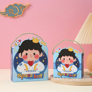 Boîtes d'emballage cadeau d'anniversaire Boîte de bonbons de partage de maternelle Boîte cadeau de <span class=keywords><strong>naissance</strong></span> de pleine lune - Product Image 6