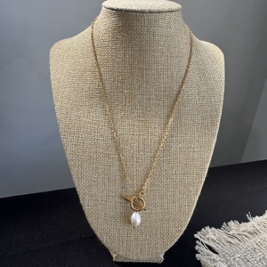 Collar <span class=keywords><strong>de</strong></span> Cadena con Cuentas <span class=keywords><strong>de</strong></span> <span class=keywords><strong>Oro</strong></span> <span class=keywords><strong>de</strong></span> 18K Hecho a <span class=keywords><strong>Mano</strong></span> con Bajo MOQ, Dije <span class=keywords><strong>de</strong></span> Trébol <span class=keywords><strong>de</strong></span> Madreperla, Perla <span class=keywords><strong>de</strong></span> Agua Dulce Ajustable, Joyería <span class=keywords><strong>de</strong></span> Piedras Preciosas para Mujer - Product Image 6