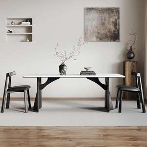 ชุดโต๊ะรับประทานอาหารไม้แอช 4 ชิ้น สไตล์โมเดิร์นมินิมอล เฟอร์นิเจอร์ห้องรับประทานอาหาร ดีไซน์ไม้เนื้อแข็ง ทนทาน - Product Image 5