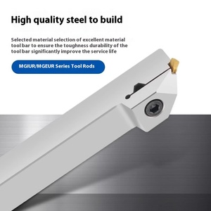 CNC <span class=keywords><strong>45</strong></span> درجة ED طرف مزدوج الرأس أداة تحول القطر الخارجي تراجع الأخدود الضحلة الأخدود التنميط شريط OEM - Product Image 3