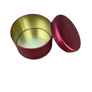 Boîte en fer blanc ronde personnalisée avec impression offset pour chocolats et thés, et logo sur mesure - Product Image 4
