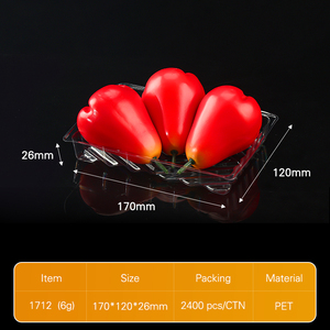 Caja de embalaje descubierta formada al vacío de PET, bandeja de rejilla, Hardware fijo, cosméticos, <span class=keywords><strong>aparatos</strong></span> eléctricos, caja de plástico transparente - Product Image 2