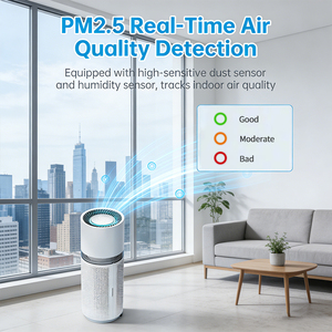 Home Large Room Coverage H13 Purifier 5L Water Capacity Smart AQI Display WiFi Tuya Air Cleaner and <b>Humidifier</b> Air Cleaner - Product Image 5
