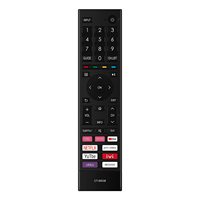 Télécommande de remplacement CT-95038 pour TV, code fixe, anti-choc, applications Wi-Fi gratuites, Sports/Music/Netflix/Prime-Video/YouTube