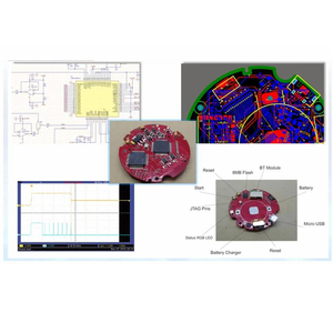 Scheda a Circuito Stampato Multistrato Professionale Personalizzata del Produttore (<span class=keywords><strong>PCB</strong></span>) con Design OEM & ODM per Elettronica, Materiale Base FR-4 - Product Image 4