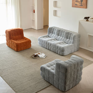 कारखाने आलसी सोफे पूर्ण स्पंज लिविंग रूम सरल शैली वैक्यूम पैकिंग बॉक्स संपीड़ित कपड़े सोफे में - Product Image 6