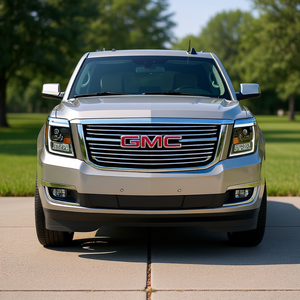 Cubiertas de Parrilla Cromadas de 3 Barras para GMC Yukon, Insertos de Parrilla Metálicos Premium, Nuevo Ajuste - Product Image 2