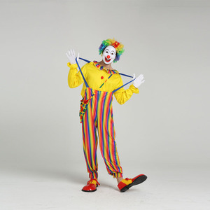 <span class=keywords><strong>Costume</strong></span> de Clown de Carnaval, Halloween, Cosplay, Film et <span class=keywords><strong>Dessin</strong></span> <span class=keywords><strong>Animé</strong></span>, 100% Polyester, Fantaisie, <span class=keywords><strong>Homme</strong></span> Adulte, Taille Personnalisée - Product Image 6