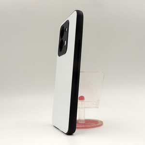 Coque de téléphone à Sublimation vierge 2D <span class=keywords><strong>prix</strong></span> usine pour <span class=keywords><strong>VIVO</strong></span> <span class=keywords><strong>V25</strong></span>/<span class=keywords><strong>V25</strong></span> <span class=keywords><strong>PRO</strong></span> 5G avec plaque en aluminium transfert de chaleur coque de téléphone noire - Product Image 3