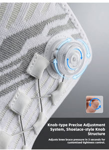 Aofit Rodillera Deportiva Transpirable <span class=keywords><strong>para</strong></span> <span class=keywords><strong>Correr</strong></span> y Baloncesto, con Almohadillas Ajustables <span class=keywords><strong>para</strong></span> Alivio del Dolor de Articulaciones y Artritis, <span class=keywords><strong>para</strong></span> Todas las Estaciones - Product Image 3