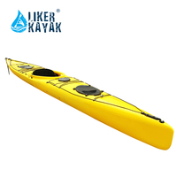 Kayak de mer LIKER Tour, monoplace, pour la course en mer, kayak à rames