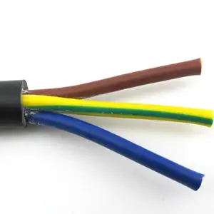 Üretici çıkış yüksek kaliteli yeşil malzemeler yapılmış 2.5mm elektrik kontrol kablosu