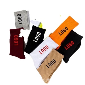 ถุงเท้ากีฬาวิ่งผ้าฝ้ายโลโก้สตรีทแฟชั่นสำหรับผู้ชายและผู้หญิง - Product Image 4