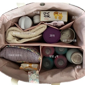 Bolsa de Lona Personalizada para Bebé, Gran Capacidad, Resistente al Agua, Multifuncional, Ligera, para Salidas, de Mano, para Mamá, de un Solo Hombro - Product Image 6