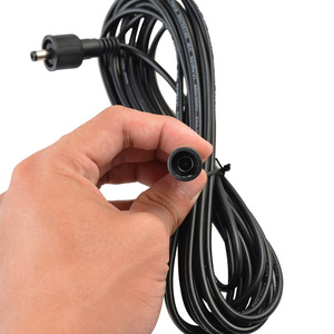 Cordon d'alimentation solaire DC 5 mètres, câble d'extension extérieur étanche IP65 pour utilisation avec lampadaire de jardin - Product Image 3