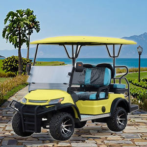 Voiturette de golf électrique de haute qualité, 4 places, moteur 4000W, autonomie 80-100 km, mini véhicule électrique, buggy de golf pour routes non publiques - Product Image 2