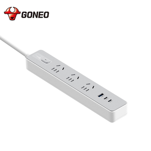 2025 mới chuyên nghiệp Trắng tối giản ổ cắm USB sạc nhanh Ổ cắm điện Dải điện mở rộng Điện áp bảo vệ ổ cắm - Product Image 2