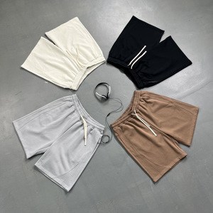 Blank Casual Streetwear Drawstring Men's <strong>Shorts</strong> Custom French Terry Unisex Cotton <strong>Jogger</strong> <strong>Shorts</strong> Running Sweat Gym <strong>Shorts</strong> for Men - Product Image 3