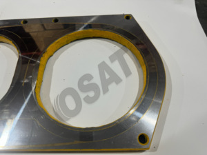 Tungsten carbide mặc tấm 283353008 cho putzmeister C van hệ thống - Product Image 4