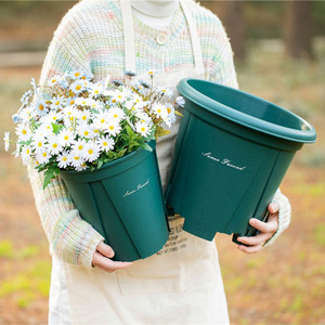 <strong>Green</strong> Plastic Planters for Indoor Plants Garden Flower <strong>Nursery</strong> Pots Wholesale Outdoor Succulent Plant Pot