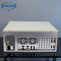Server Rak Grosir 4U Chipset Intel H81 CPU Core I3 I5 I7 Dukungan Penyimpanan NAS 3*2.5'' SSD/HDD