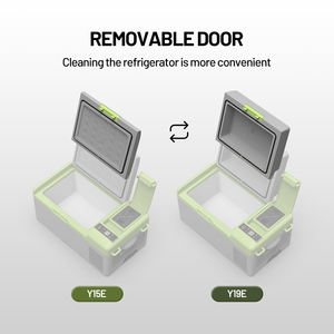 Nevera Portátil <span class=keywords><strong>Alpicool</strong></span> Y15e de 15l con Puerta Extraíble, Batería Solar, Mini Refrigerador de Compresor para Exteriores, 12 Voltios, para Auto y Camioneta - Product Image 2