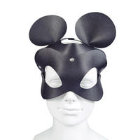 Masque de mascarade en cuir pour femmes, design chat/renard, pour Halloween, accessoires de jeu de rôle, articles promotionnels de haute qualité, BDSM