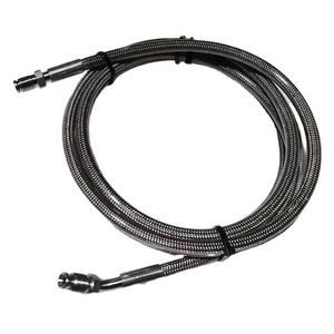 Tuyau <span class=keywords><strong>de</strong></span> <span class=keywords><strong>frein</strong></span> en acier inoxydable tressé PTFE argenté AN3 3AN pour moto ATV 3.2x7.5 avec raccord <span class=keywords><strong>banjo</strong></span> - Product Image 6