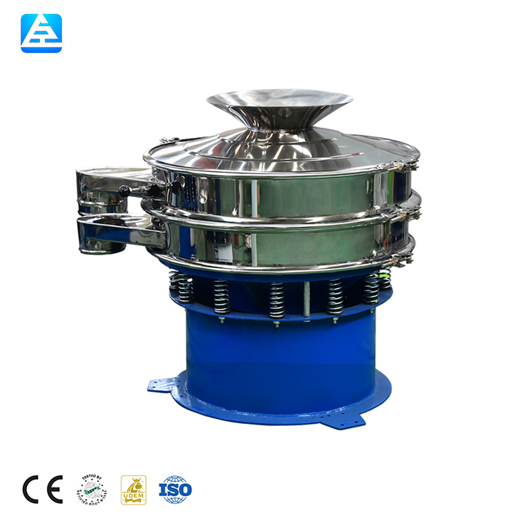 Распродажа с завода XC, ротационный вибрационный экран для органического белкового порошка гороха, 100-сетка