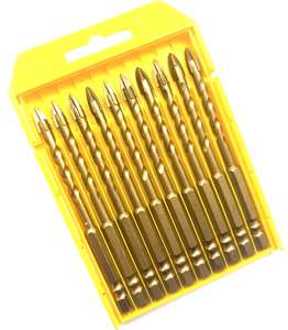 Nuevos juegos de brocas helicoidales con punta de carburo de tungsteno 2026 para taladrar vidrio, azulejos, hormigón, porcelana y cerámica - Product Image 3