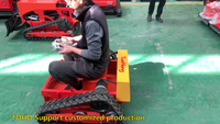 Châssis de robot sur chenilles, tracteur amélioré, châssis de robot sur chenilles en caoutchouc, châssis de robot sur chenilles, véhicule robotisé sur chenilles