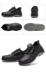 Botas de trabajo resistentes al desgaste para obras de construcción, ropa de trabajo, zapatos deportivos impermeables y antideslizantes para senderismo para hombres - Product Image 5