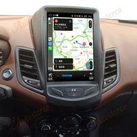 Radio para Auto Tesla con Reproductor Multimedia Android 9 para Ford Fiesta 2008-2016, GPS, Navegación, Unidad Principal, Radio, Grabadora, Estéreo