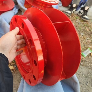 Prévention d'ondes de choc pour la lutte contre les incendies, à bride, en acier au carbone YQFX4 16, grande taille, revêtement poudré, durable, type pipeline - Product Image 4