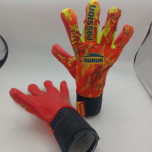 Gants de gardien de but de football professionnels en gros, haute qualité, personnalisés, doux, respirants, antidérapants - Product Image 3