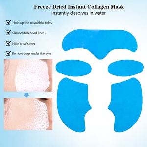 Masque au collagène soluble dans l'eau OEM masque facial au collagène beauté blanchissant anti-âge ensemble <span class=keywords><strong>de</strong></span> 5 pièces masque au collagène lifting <span class=keywords><strong>feuille</strong></span> - Product Image 5