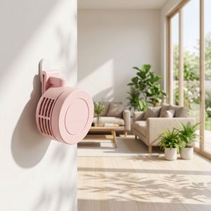 Mini Ventilador de Mano Silencioso, Recargable por USB, Portátil, sin Aspas, Motor sin Escobillas, 1200mAh, Multivelocidad, para Hogar y Exteriores - Product Image 3