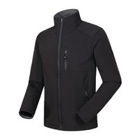 Hoge Kwaliteit Heren Lichtgewicht Softshell Jack Voor Wandelen Zomer Waterdicht Windjack Capuchon Fleece Voering Winddicht Regendicht
