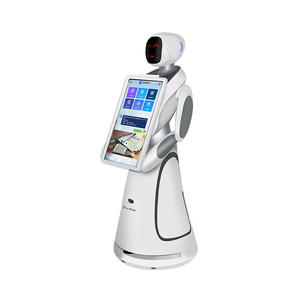 Roboter rezeption ist Auto Return Charge Lebensmittel lieferung Humanoide weibliche Roboter - Product Image 2