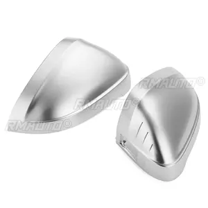Cubierta de Espejo Retrovisor para Audi A4 B9 S4 A5 S5 RS5 2016-2022, Cubierta Protectora de Espejo Retrovisor Plateada Cromada Mate, Estilo de Coche - Product Image 3